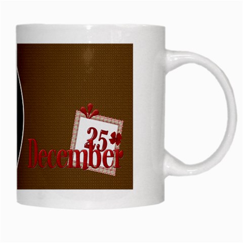 Christmas Clusters Mug 2 By Lisa Minor Right