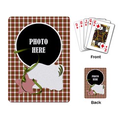 Christmas Cluster Playing Card 1 - Playing Cards Single Design (Rectangle)
