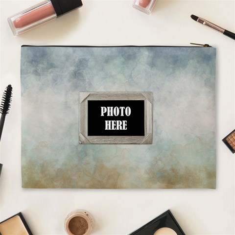 My Blue Inspiration Xl Cosmetic Bag 1 By Lisa Minor Back