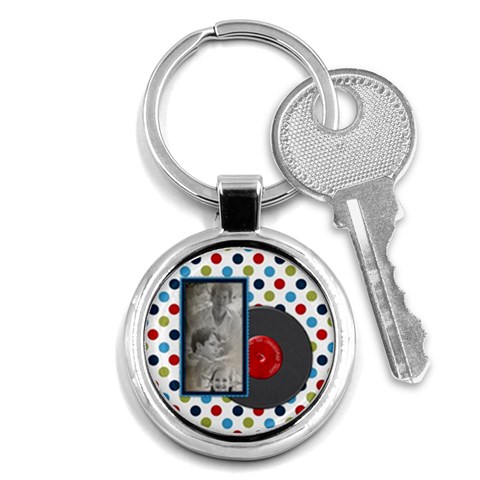 Rockin  Around The Christmas Tree Keychain By Lisa Minor Front