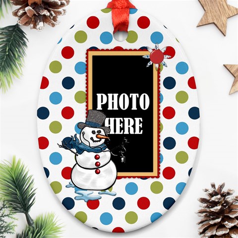 Rockin  Around The Christmas Tree Ornament 2 By Lisa Minor Front