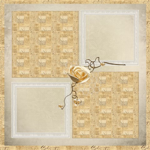 Je taime 8 X 8 Scrapbook Pages By Catvinnat 8 x8  Scrapbook Page - 2