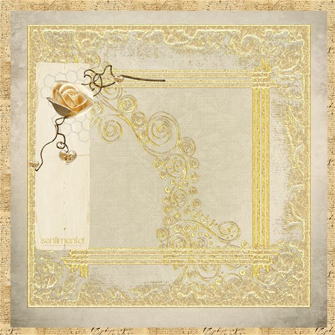 Je taime 8 X 8 Scrapbook Pages By Catvinnat 8 x8  Scrapbook Page - 3