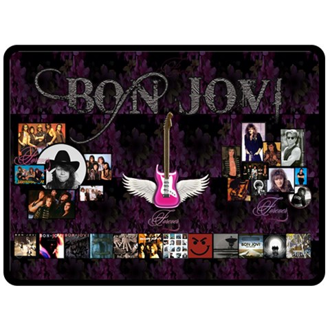 Bon Jovi By Julie 80 x60  Blanket Front