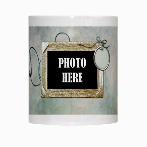 My Blue Inspiration Mug 1 By Lisa Minor Center