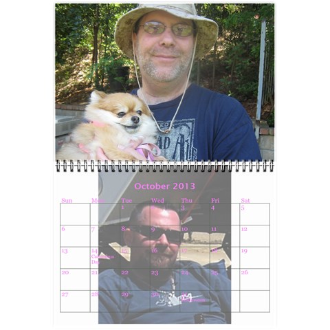 Grandmas Calendar 2012 By Samantha Oct 2013