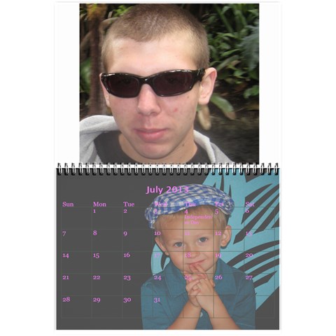 Grandmas Calendar 2012 By Samantha Jul 2013