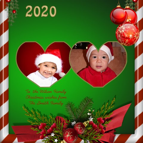 The Christmas Heart 3d Card 2020 By Deborah Inside