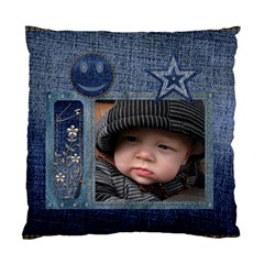 Denim Cushion Case (1 Sided) - Standard Cushion Case (One Side)