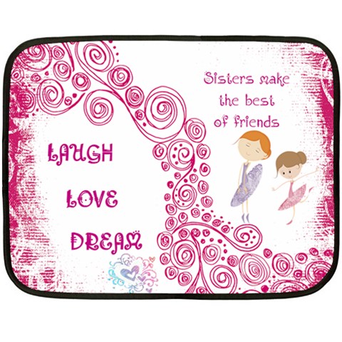 Sisters Mat By Kate 35 x27  Blanket