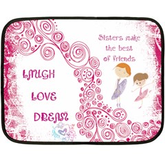 Sisters mat - Fleece Blanket (Mini)