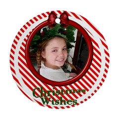 Candy Stripe Ornament - Ornament (Round)