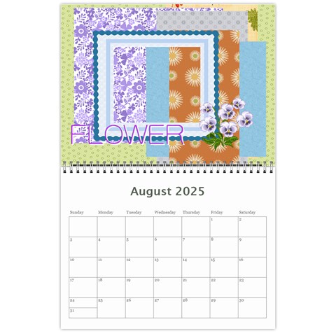 Flower Theme 2025 By Joely Aug 2025