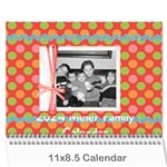 2022 Family Calendar 2 - Wall Calendar 11  x 8.5  (12-Months)
