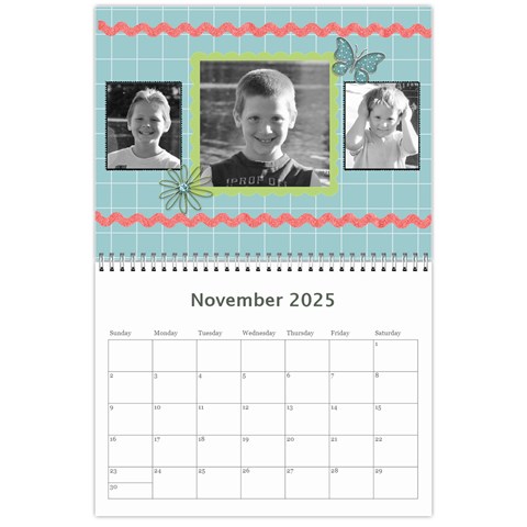 2025 Family Calendar 2 By Martha Meier Nov 2025