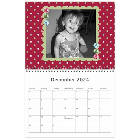 2024 Family Calendar 2 By Martha Meier Dec 2024