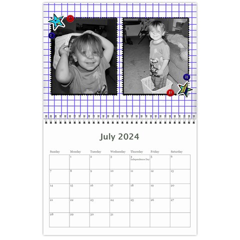 2024 Family Calendar 2 By Martha Meier Jul 2024