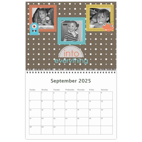 2025 Family Calendar 2 By Martha Meier Sep 2025