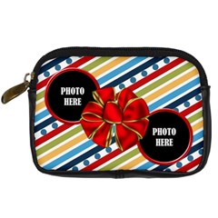 Rockin  Around the Christmas Tree Camera Bag 1 - Digital Camera Leather Case