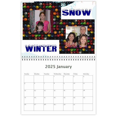 All Occassion 2025 Calendar By Kim Blair Jan 2025