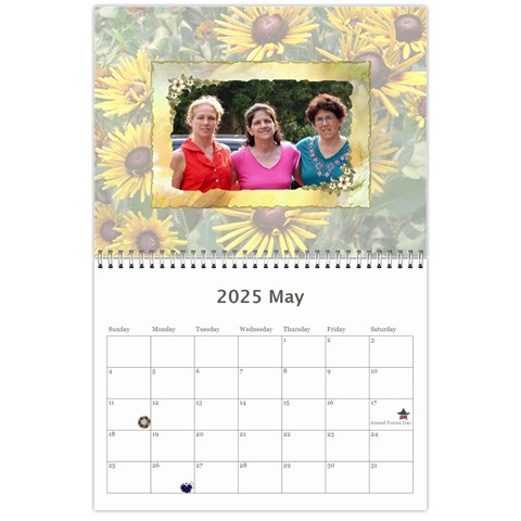 All Occassion 2025 Calendar By Kim Blair May 2025