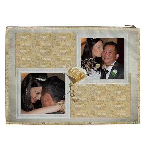 Daddy s Girl 2 Xxl Cosmetics Bag By Catvinnat Back