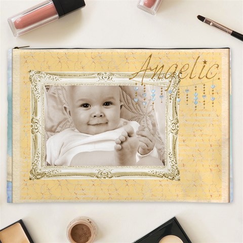 Angelic  Xxl Cosmetics Bag By Catvinnat Front