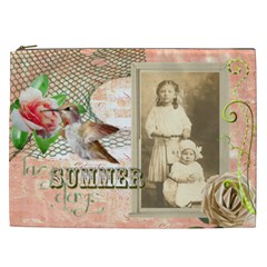 Lazy Summer Days  XXL Cosmetics Bag - Cosmetic Bag (XXL)