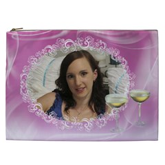 Misty Pink Cosmetic Bag XXL - Cosmetic Bag (XXL)