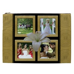 Our Wedding Anniversary Cosmetic Bag XXL - Cosmetic Bag (XXL)