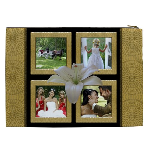 Our Wedding Anniversary Cosmetic Bag Xxl By Deborah Back