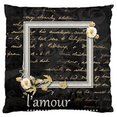 L amour Large Cushion Case single sided - Large Cushion Case (One Side)