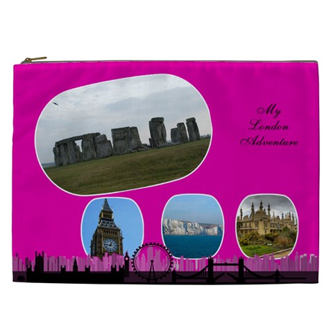 My London Cosmetic Case Xxl By Deborah Front