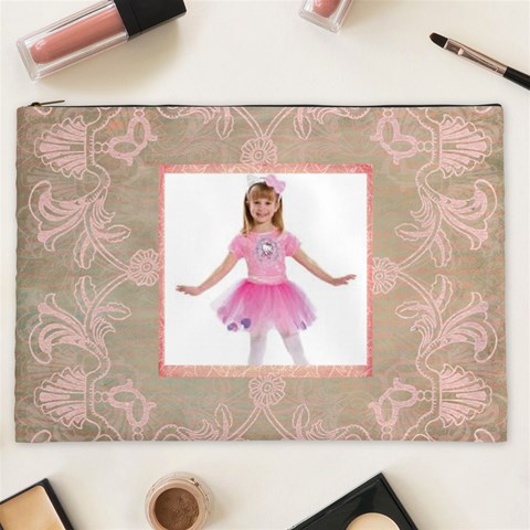 Ballerina  Xxl Cosmetics Bag By Catvinnat Front