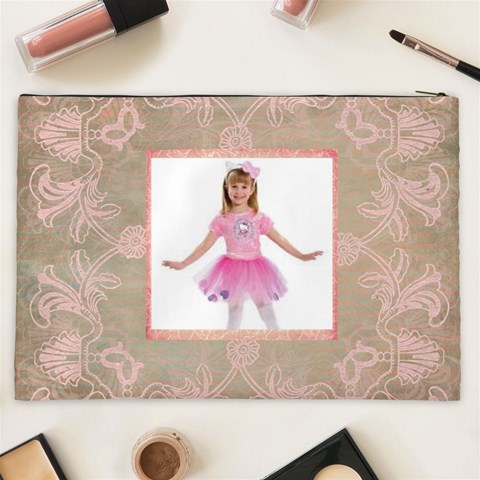 Ballerina  Xxl Cosmetics Bag By Catvinnat Back
