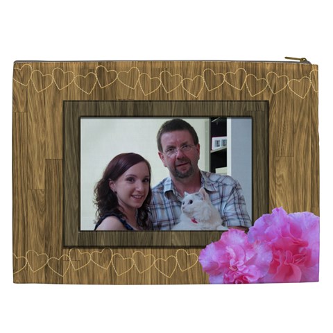 Little Wooden Cosmetic Bag Xxl By Deborah Back