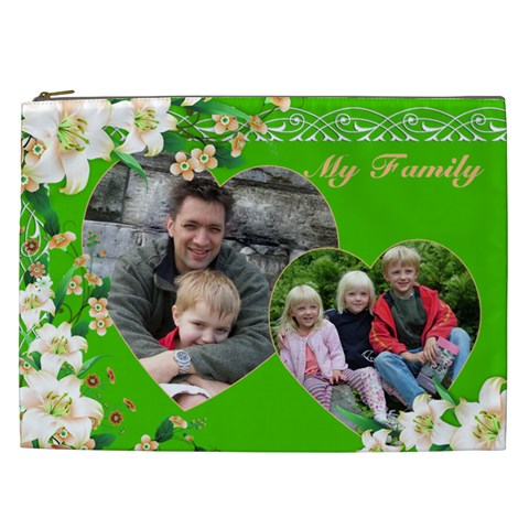 My Family Cosmetic Bag Xxl By Deborah Front