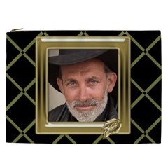 Black and Gold Cosmetic Bag XXL (7 styles) - Cosmetic Bag (XXL) Black and Gold Cosmetic Bag XXL (7 styles) - Cosmetic Bag (XXL)