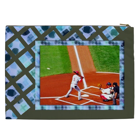 Checker Cosmetic Bag Xxl By Deborah Back