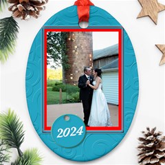 hawkins family - Ornament (Oval)