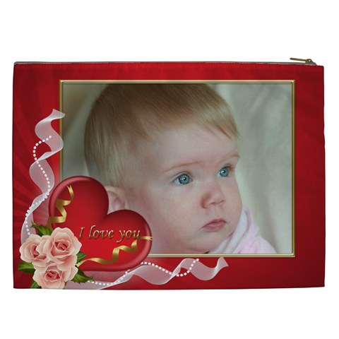 Love You Cosmetic Bag Xxl By Deborah Back
