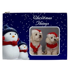 Christmas Things Cosmetic Bag 3 XXL (7 styles) - Cosmetic Bag (XXL)