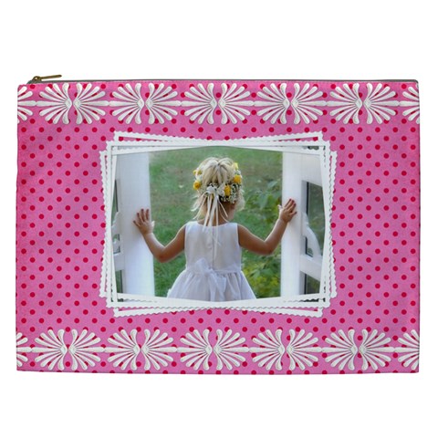Little Lady Cosmetic Bag Xxl By Deborah Front