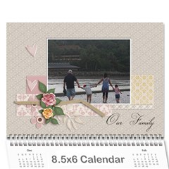 Mini Wall Calendar: Our Family By Jennyl Cover