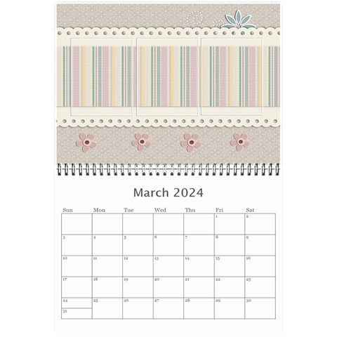 Mini Wall Calendar: Our Family By Jennyl Mar 2024