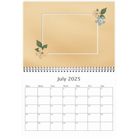 Mini Wall Calendar: Our Family By Jennyl Jul 2025