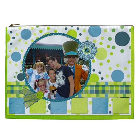 Bluegrass Boy Xxl Cosmetic Bag 1 By Lisa Minor Front