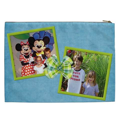 Bluegrass Boy Xxl Cosmetic Bag 1 By Lisa Minor Back