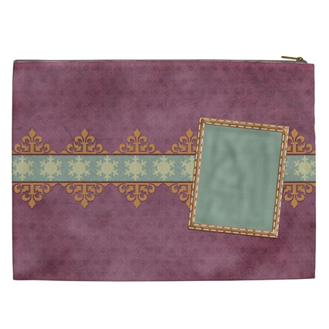 Quilted Xxl Cosmetic Bag 1 By Lisa Minor Back
