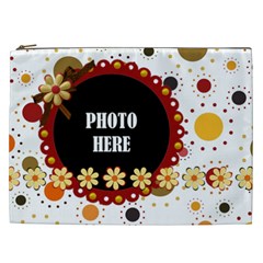 Tangerine Breeze XXL Cosmetic Bag 1 - Cosmetic Bag (XXL)